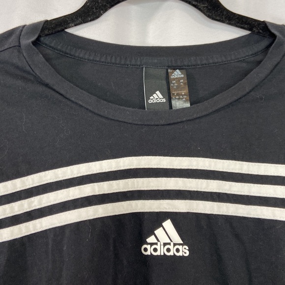 Adidas cropped tri-stripe crop top XL - Picture 10 of 16